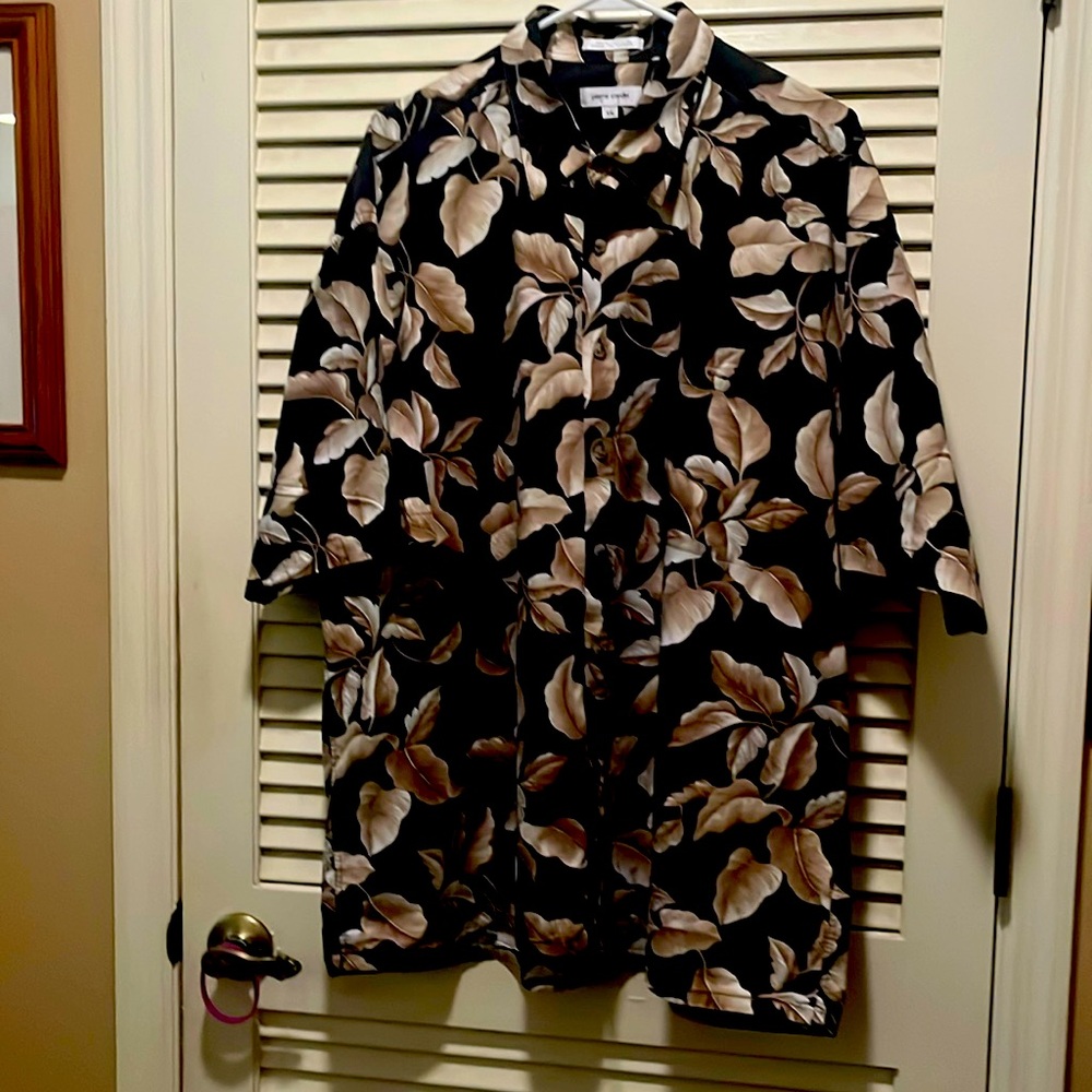 Pierre Cardin XXL Men’s short sleeves Tropical shirt. Comfortable 100% cotton